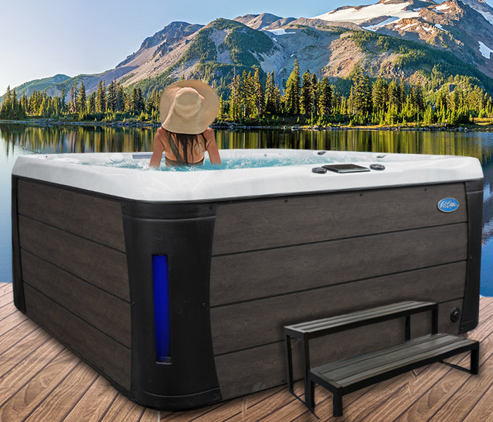 Calspas hot tub being used in a family setting - hot tubs spas for sale Lorain